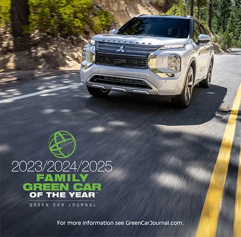 2025 Mitsubishi Outlander PHEV Family Green Car